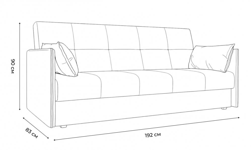 Диван Форум-018 экокожа белый