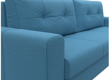 Диван-кровать Лига-031 амур 10 голубая рогожка