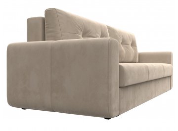 Диван-кровать Лига-031 бежевый велюр