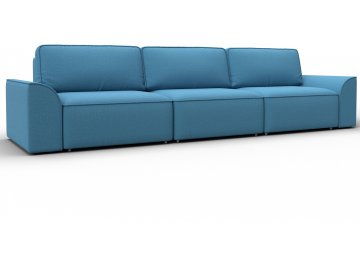 Диван Форум-048 НПБ амур 10 голубой