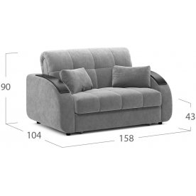 Диван Moon Family 109 / Н20 Lux v1+(2)65 н 004763