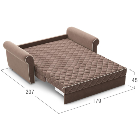 Диван Диван Moon Family 123 179 см с независимым пружинным блоком