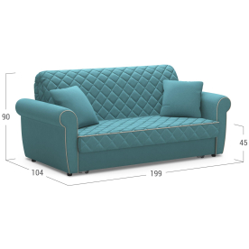 Диван Moon Family 123 199 см с независимым пружинным блоком