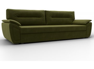 Диван Нэстор Лайт микровельвет зеленый