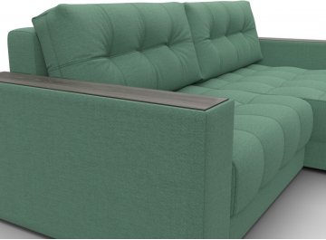 Диван-кровать Амиран рогожка амур 11 зеленая