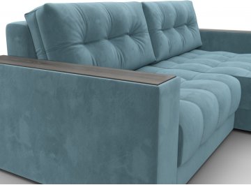 Диван-кровать Амиран велюр seven 113 бирюзовый