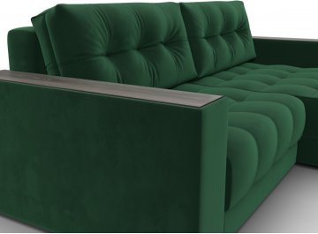 Диван-кровать Амиран велюр seven 626 зеленый