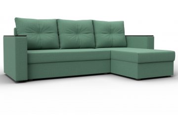 Диван угловой Атланта Б/С амур 11 зеленый