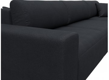 Диван-кровать Форум-036 НПБ Классик Лонг правый замша joly 16 темно-серая