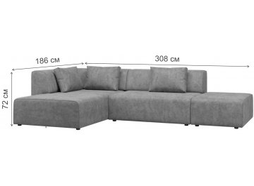 Диван угловой Industrial Loft