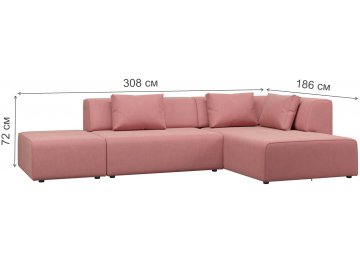 Диван угловой Industrial Loft