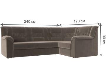 Диван угловой Карелия