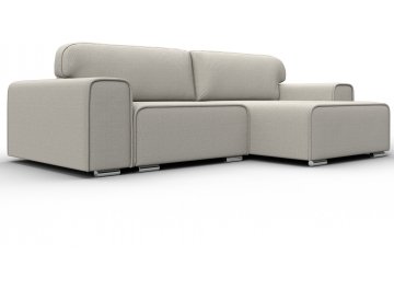 Диван угловой Лига-029 амур 02 бежевый