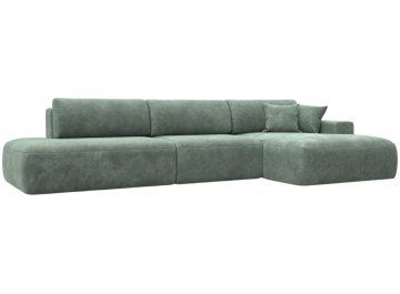 Диван Лига-036 НПБ Модерн Лонг brut 08 зеленый