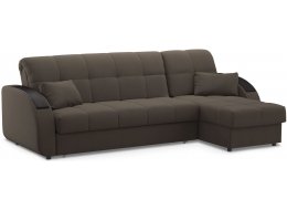 Диван угловой Moon Family 109 Н30С Lux v1+7Я н+(2)65 н 004806 коричневый 74-65