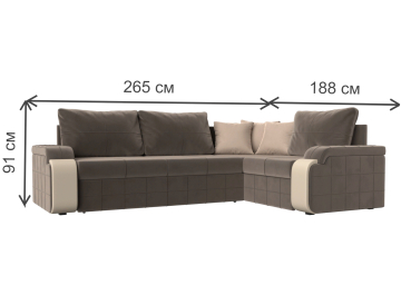 Диван угловой Николь