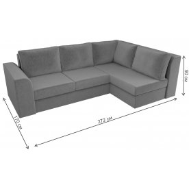 Диван угловой Крона правый