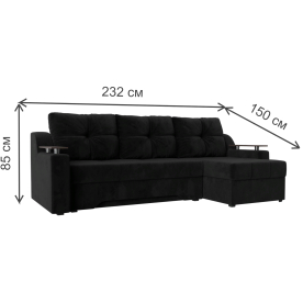 Диван угловой Сенатор