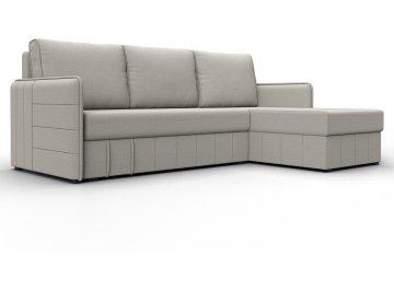 Диван угловой Слим амур 02 бежевый