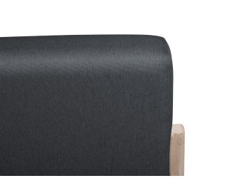 Дизайнерский двухместный диван Cody B-grafit