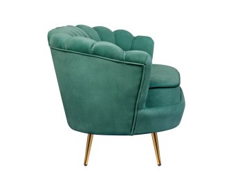 Дизайнерский двухместный диван Pearl Double Green V2