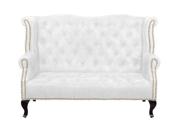 Кожаный дизайнерский диван Royal Sofa White