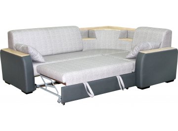 Угловой диван Вояж вариант 2 серый