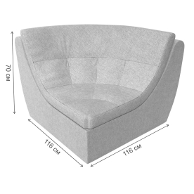 Угловой модуль Эверест Люкс