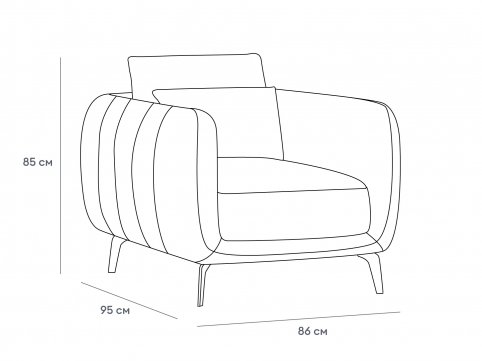 Кресло Amsterdam Italia 02