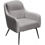 3018-03 светло-серый шенилл / черный