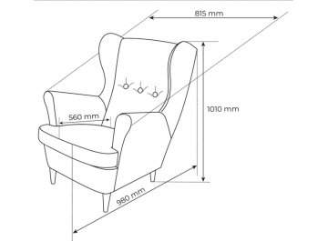 Кресло Вало