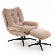 бежевый / черный