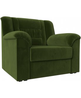 Кресло Карелия микровельвет зеленый