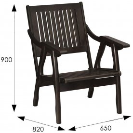 Кресло Массив