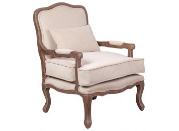 Мягкое полукресло с подлокотниками Nitro Beige V4