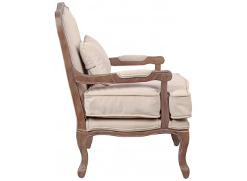 Мягкое полукресло с подлокотниками Nitro Beige V4