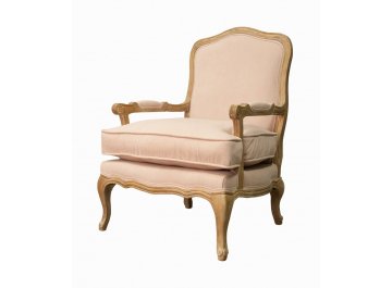 Мягкое полукресло с подлокотниками Nitro Beige Velvet