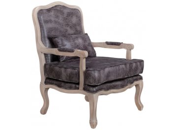 Мягкое полукресло с подлокотниками Nitro Brown V2