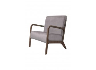 Низкое кресло Mody Grey