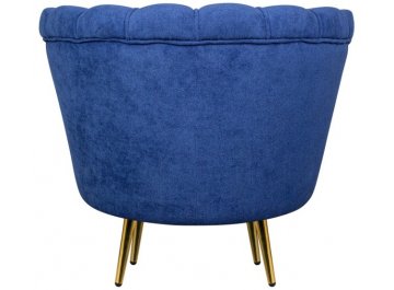 Низкое кресло Pearl Blue