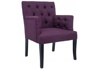 Низкое кресло Zander Purple