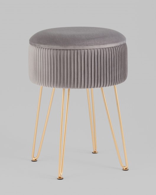 Пуф Вистар серый