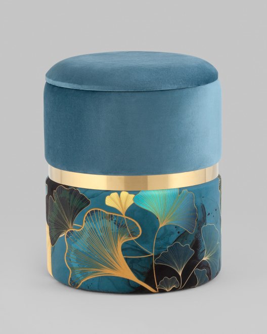 Пуф Эбба Gingko , велюр