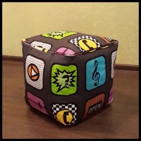 Пуф Куб Play