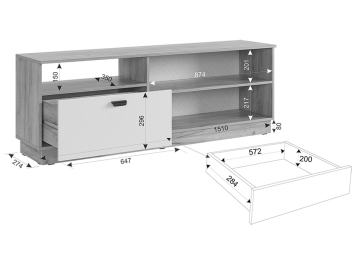 ТВ-тумба Моди