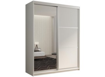 Шкаф-купе Кааппи 2 белый бриллиант