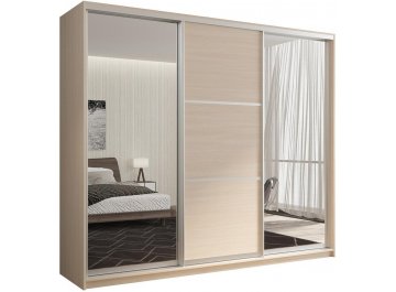 Шкаф-купе Кааппи 1 дуб молочный