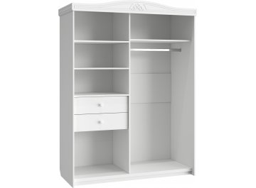 Шкаф-купе Ассоль АС-16 белое дерево