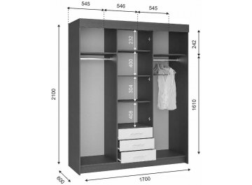 Шкаф-купе Бернард