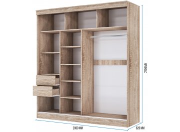 Шкаф-купе Дайрнина 2 м